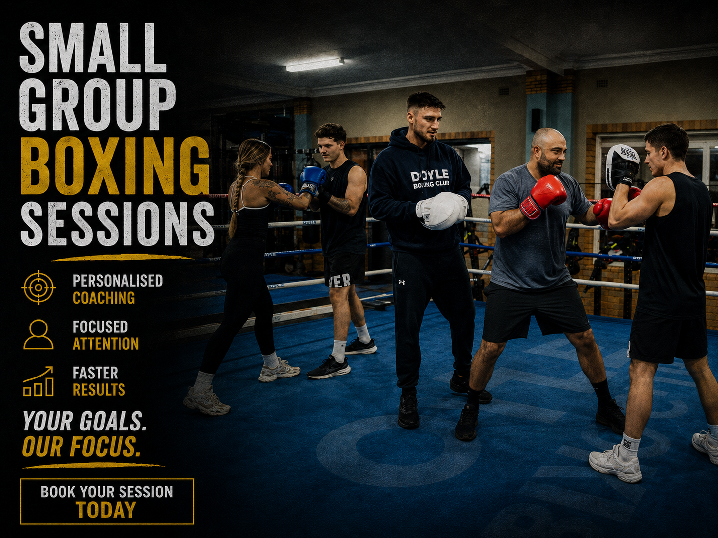 Small Group Boxing Session