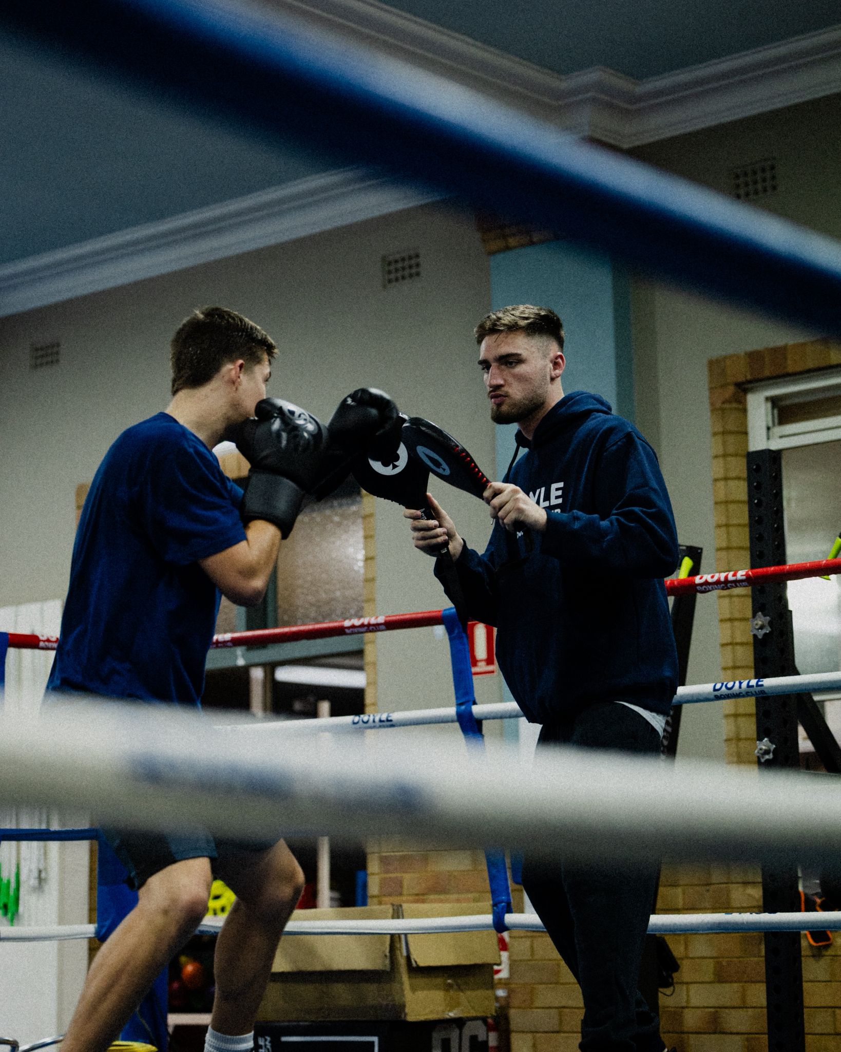 Drill With Mille boxing performance photo