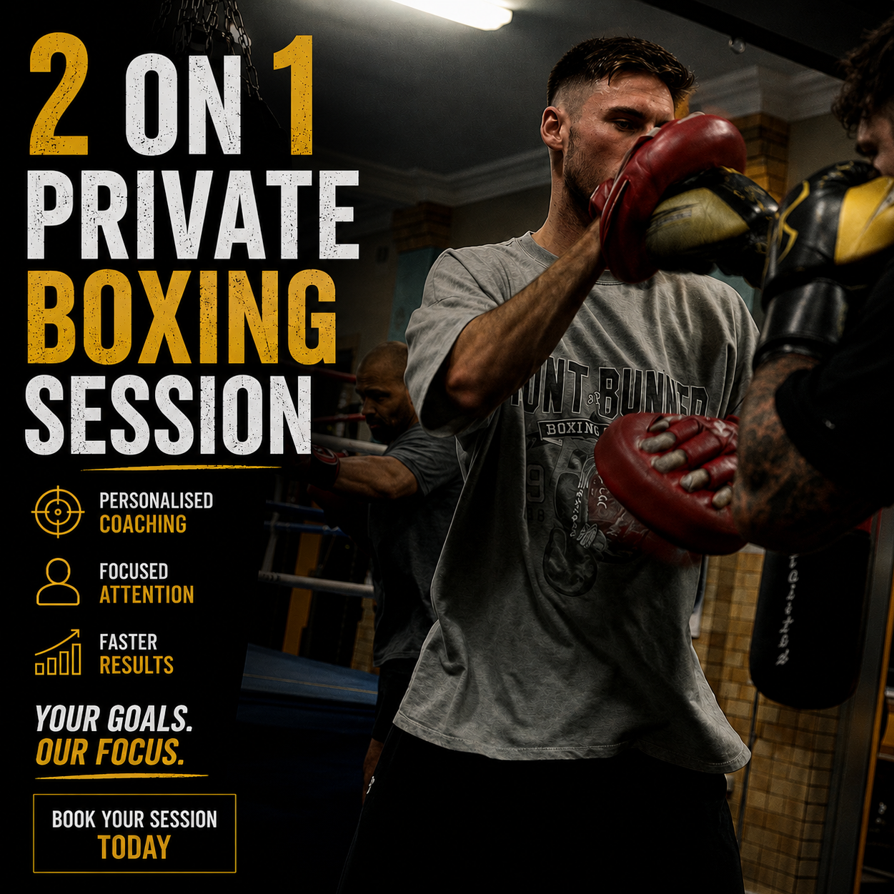 2 on 1 Private Boxing Session