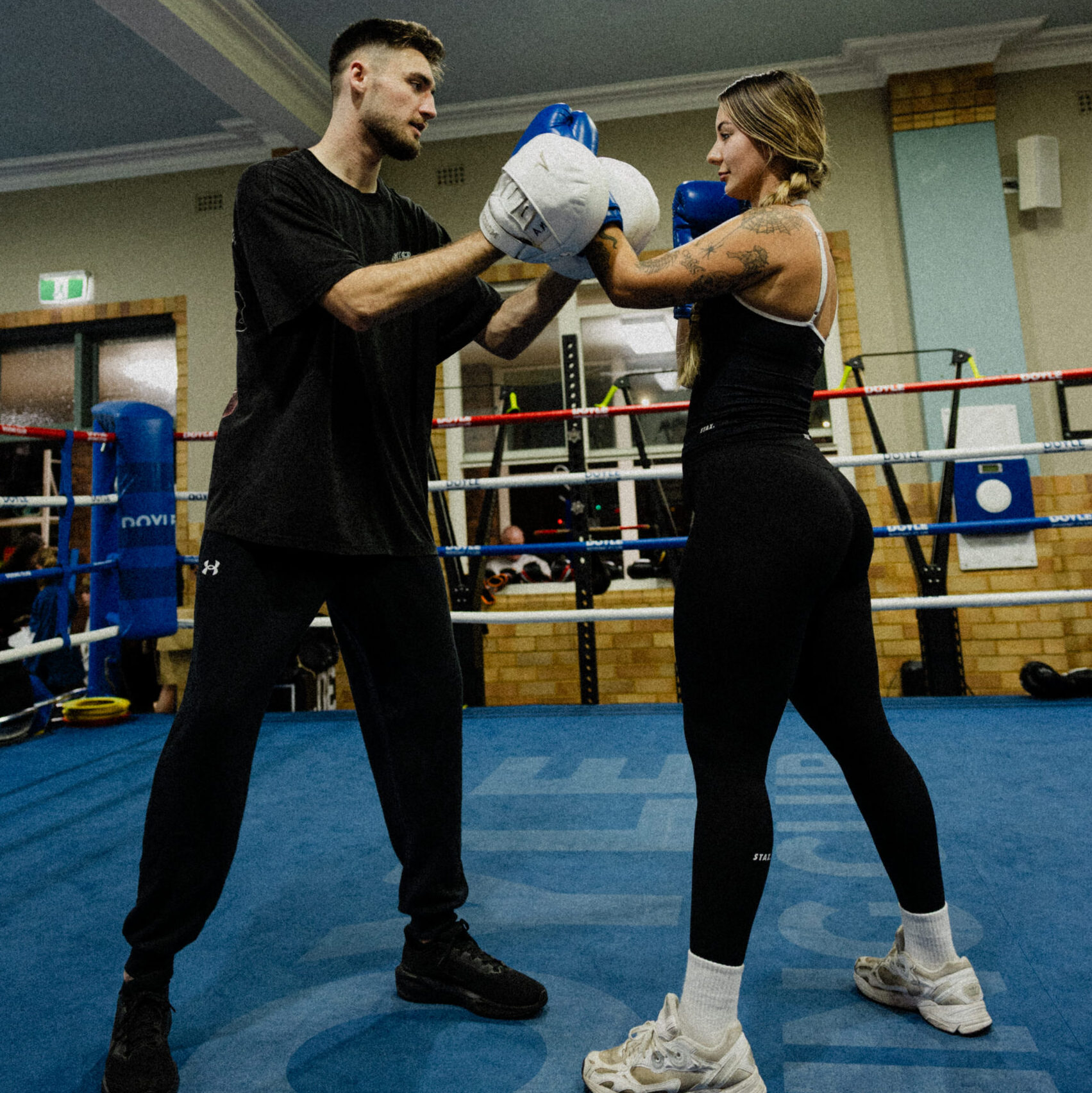 Drill With Mille boxing confidence photo